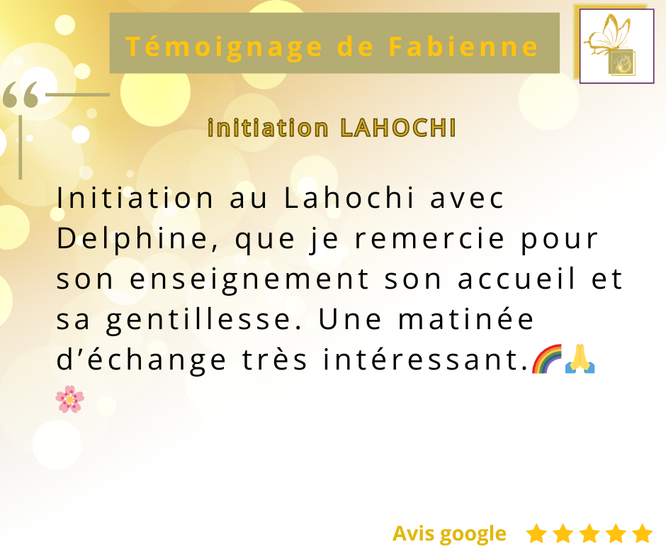 témoignage initiation lahochi